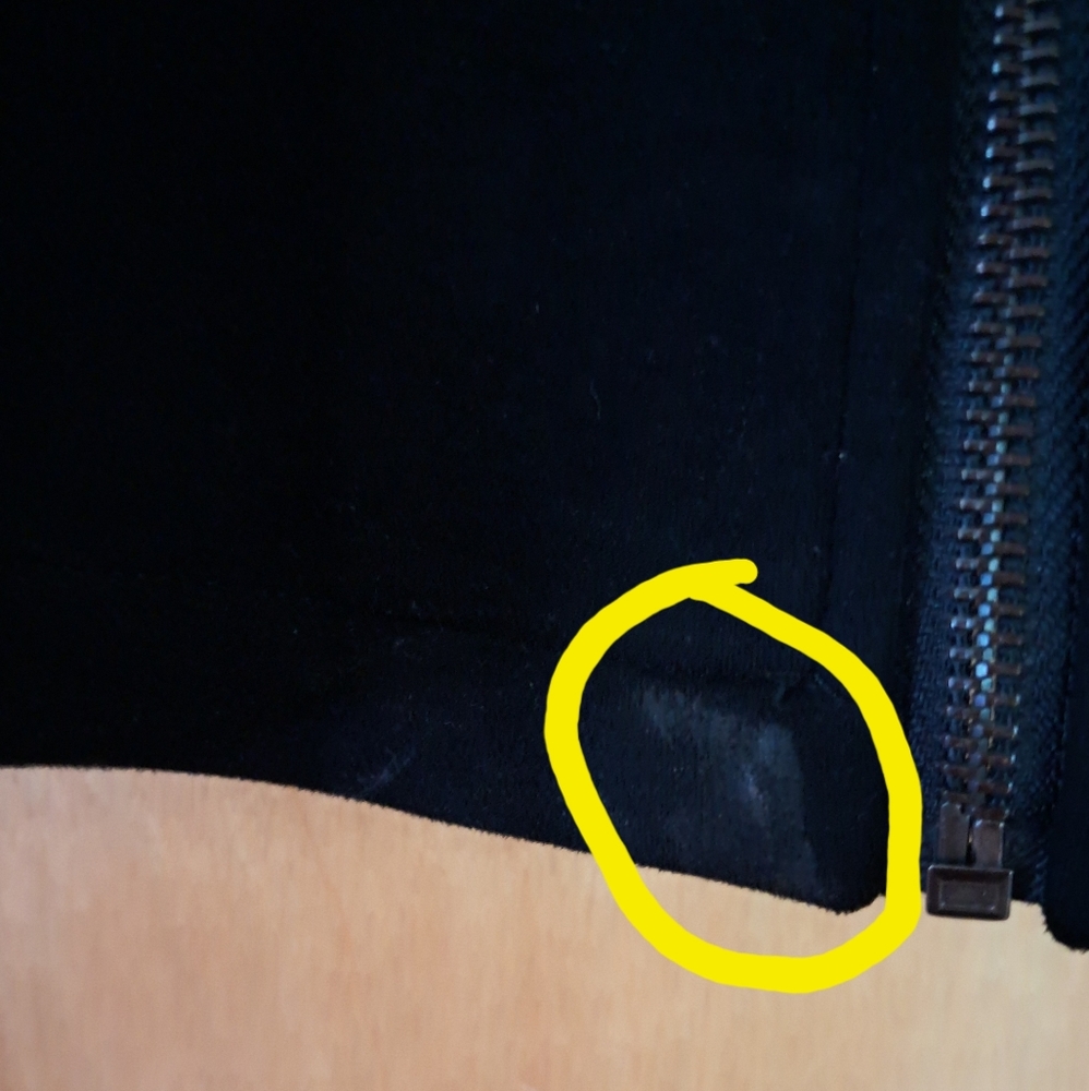 Women's Black Faux Suede Jacket - Picture 4 of 4